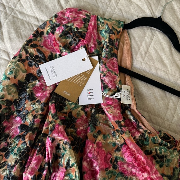 HEMANT& NANDITA- Kilim One Shoulder Short Dress - Picture 10 of 13